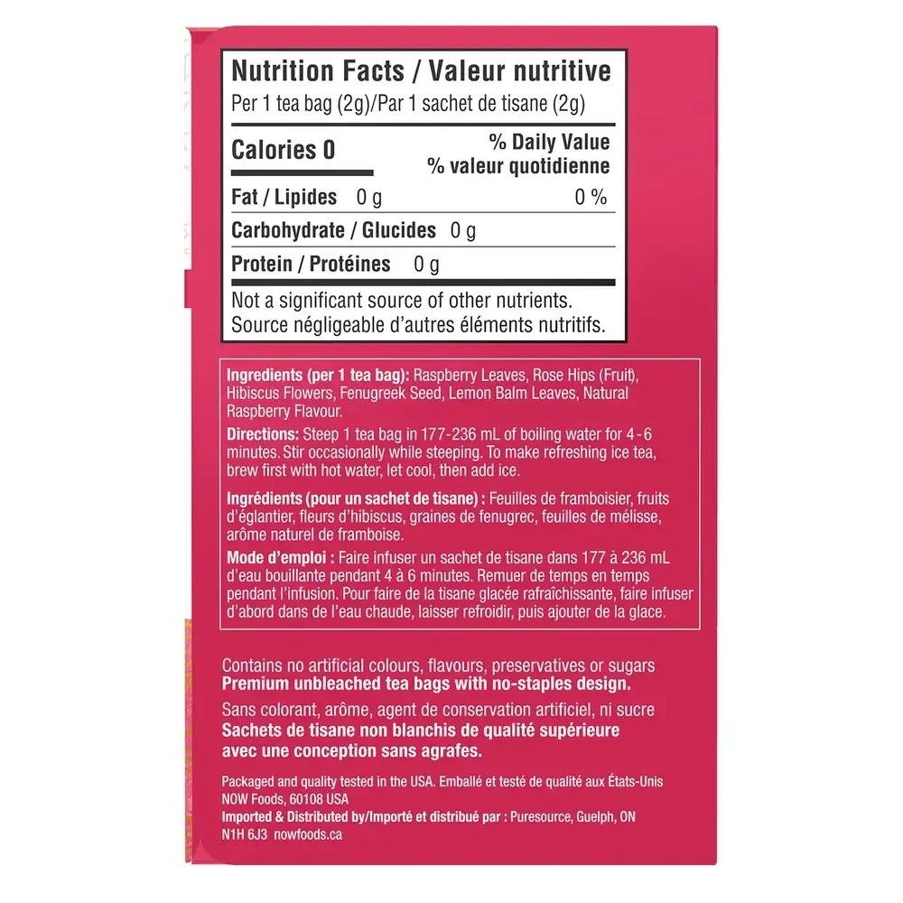 Product image for Red Raspberry Tea Bags.