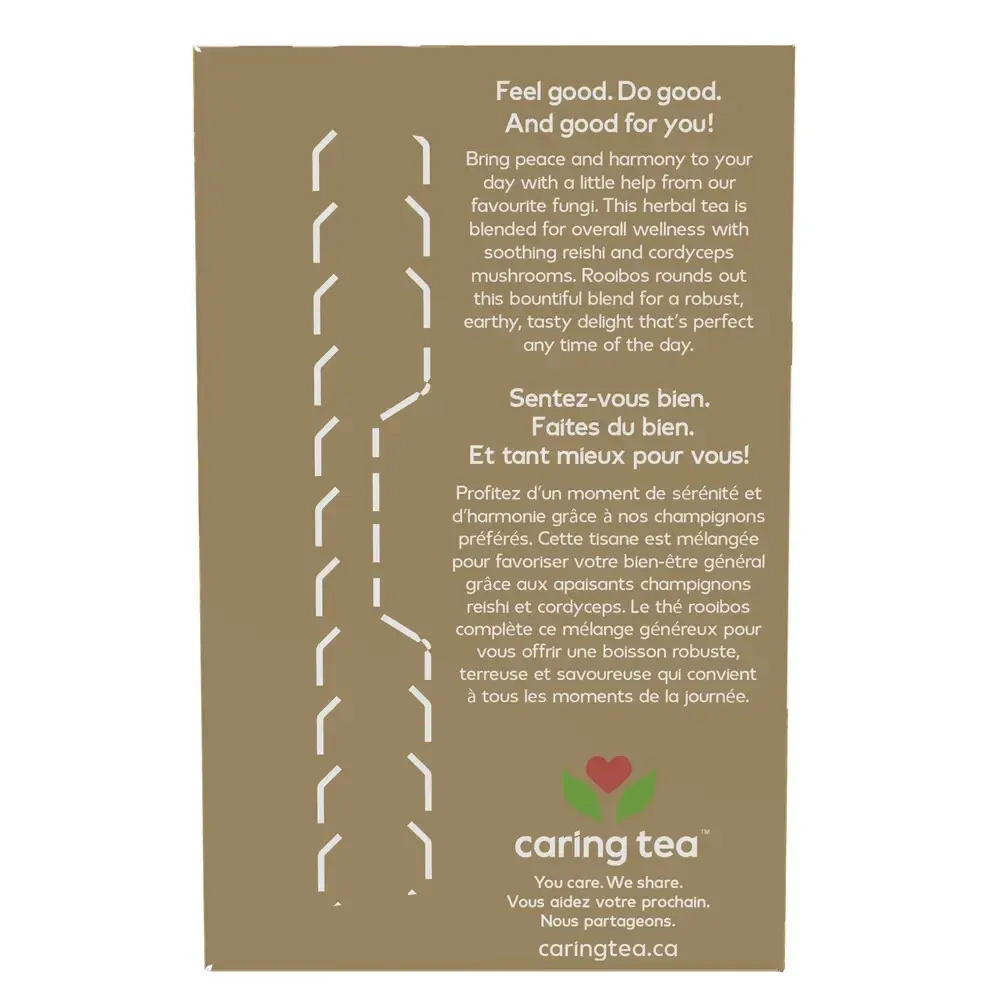Product image for Rooibos Reishi Mushroom Tea Bags.