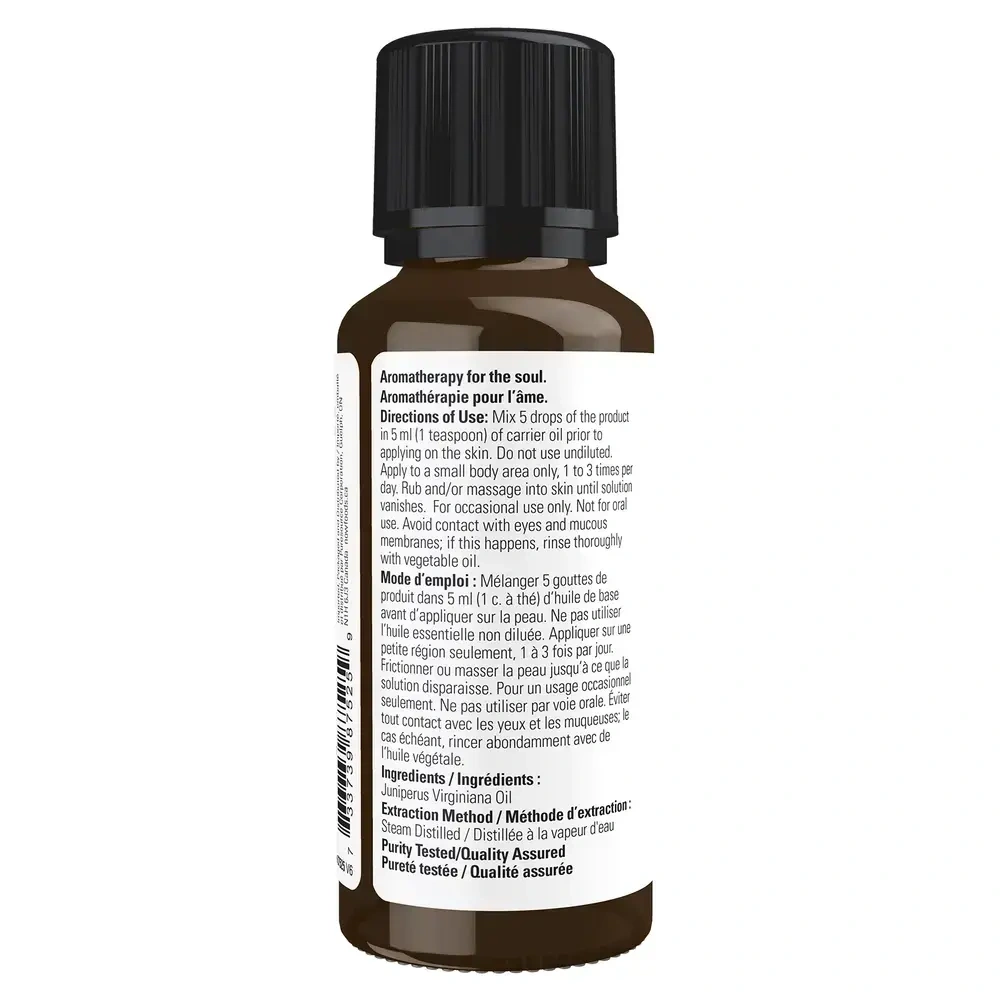 Product image for Cedarwood Oil (Juniperus virginiana).