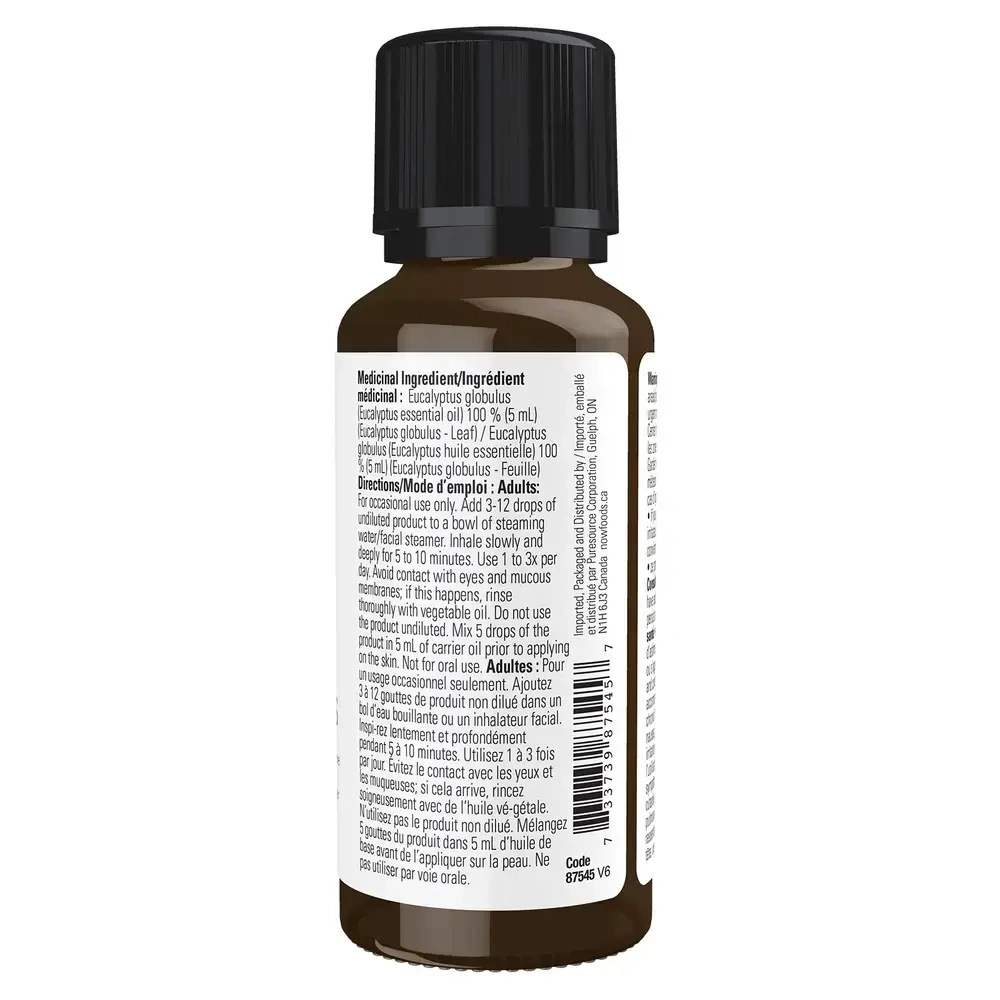 Product image for Eucalyptus Oil 100% Pure.