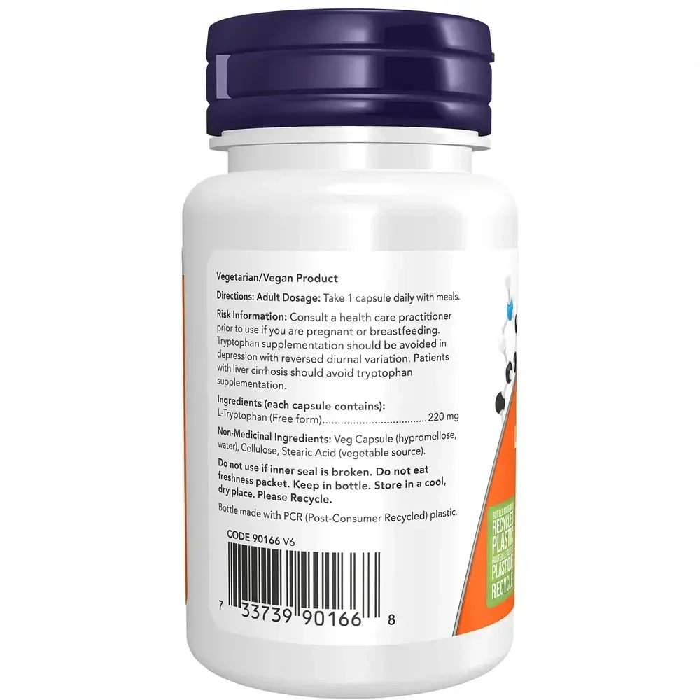 Product image for L-Tryptophan 220mg.