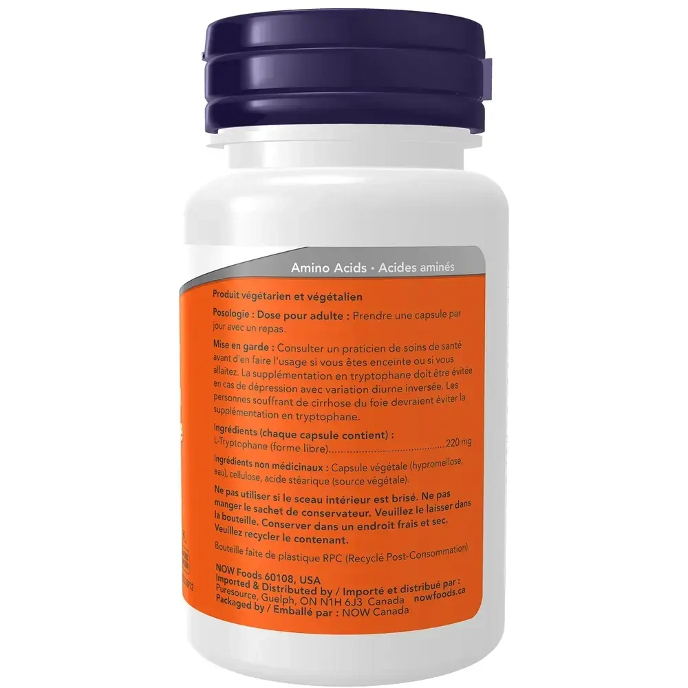 Product image for L-Tryptophan 220mg.