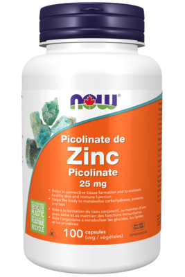 Zinc Picolinate 25mg 100 capsules