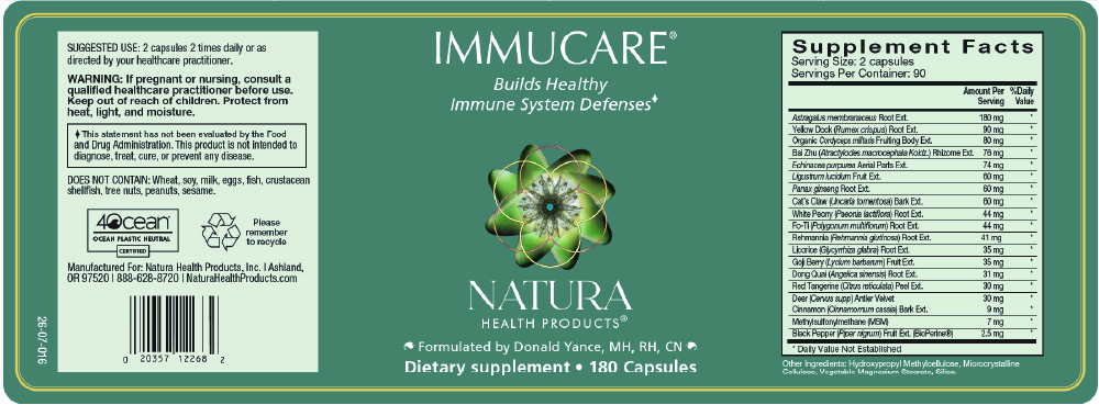 Product image for Immucare® - Capsules.
