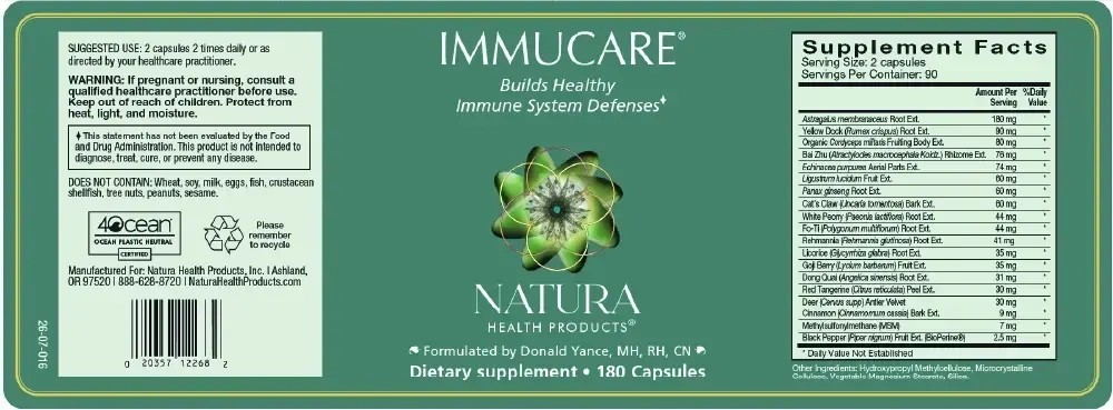 Product image for Immucare® - Capsules.