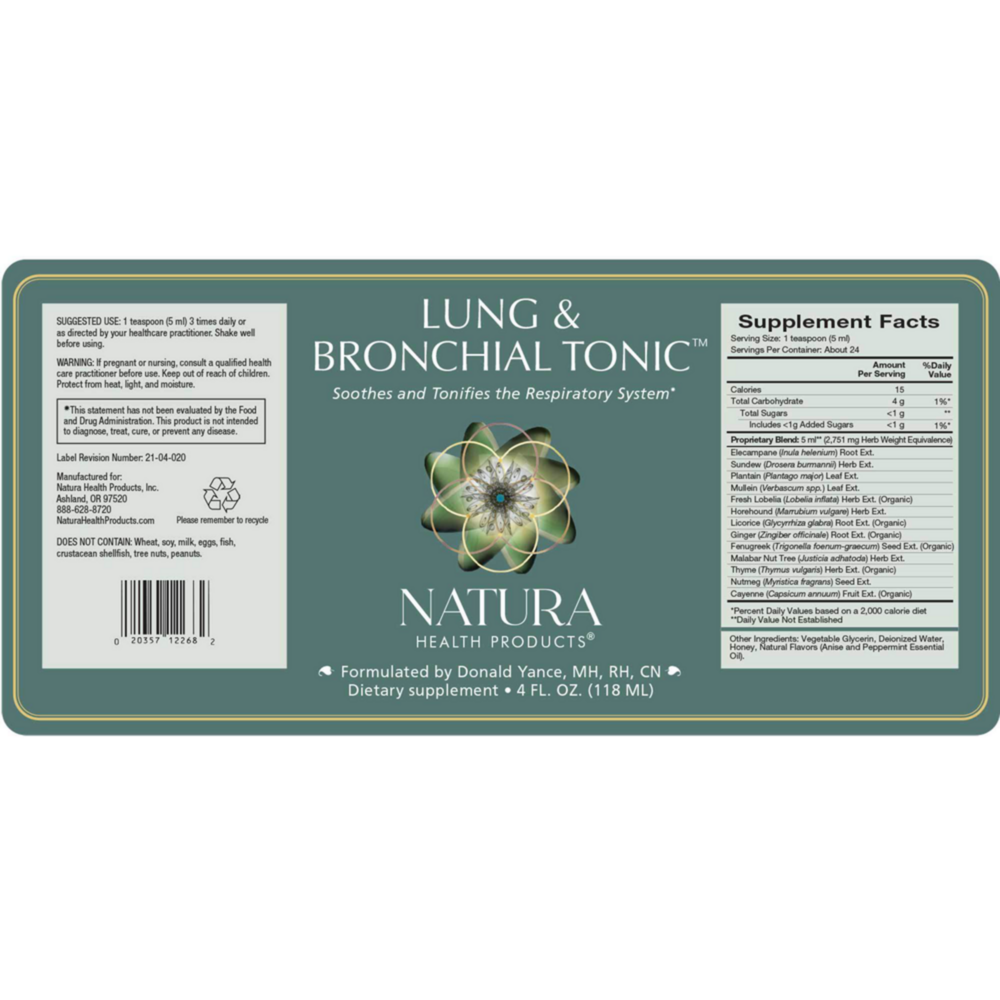 Product image for Lung &amp; Bronchial Tonic™.