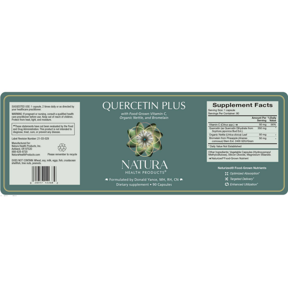 Product image for Quercetin Plus.