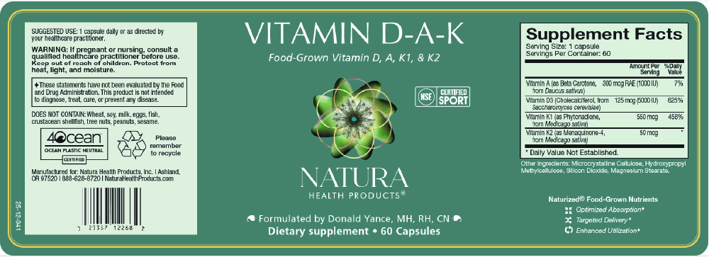 Product image for Vitamin D-A-K.