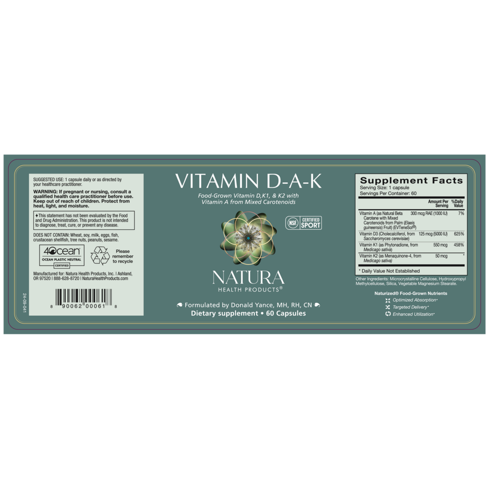 Product image for Vitamin D-A-K.