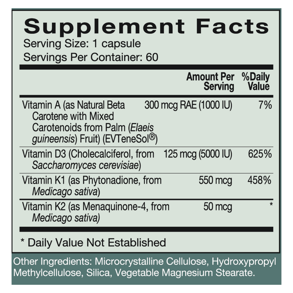 Product image for Vitamin D-A-K.