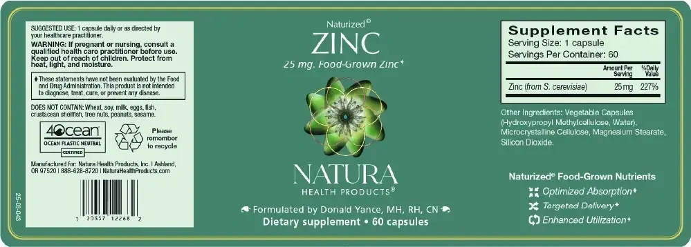 Product image for Zinc.