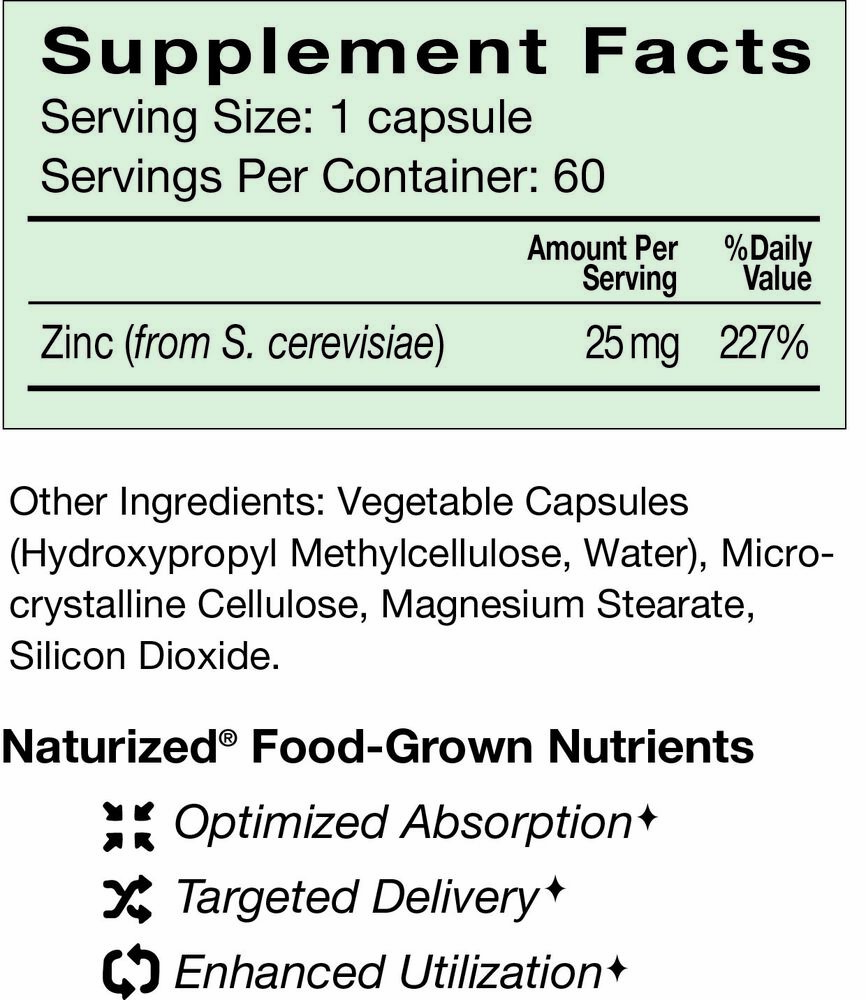 Product image for Zinc.