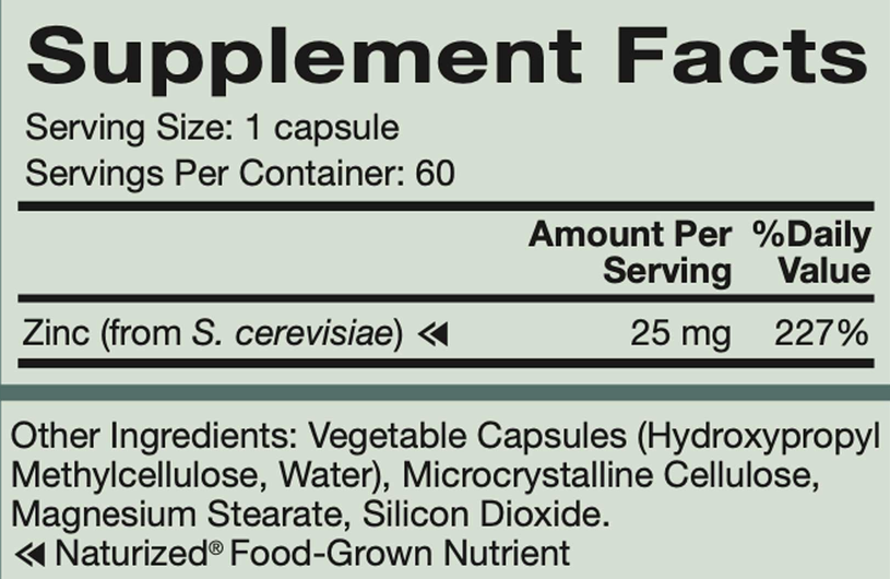 Product image for Zinc.