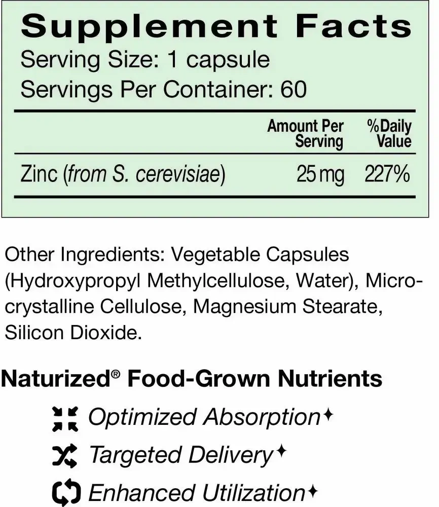Product image for Zinc.