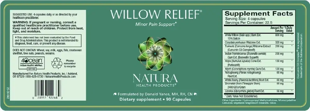 Product image for Willow Relief.