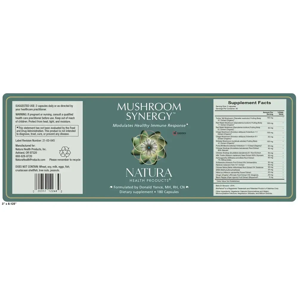 Product image for Mushroom Synergy.