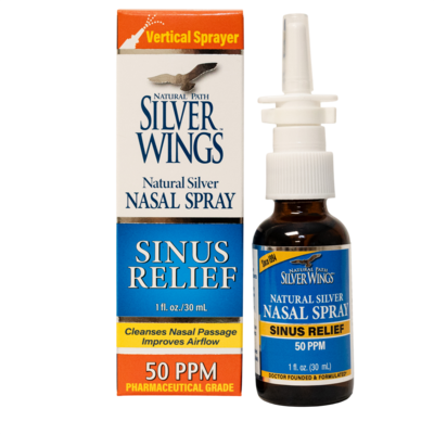 Colloidal Silver Sinus Relief 50 PPM 30 Milliliters
