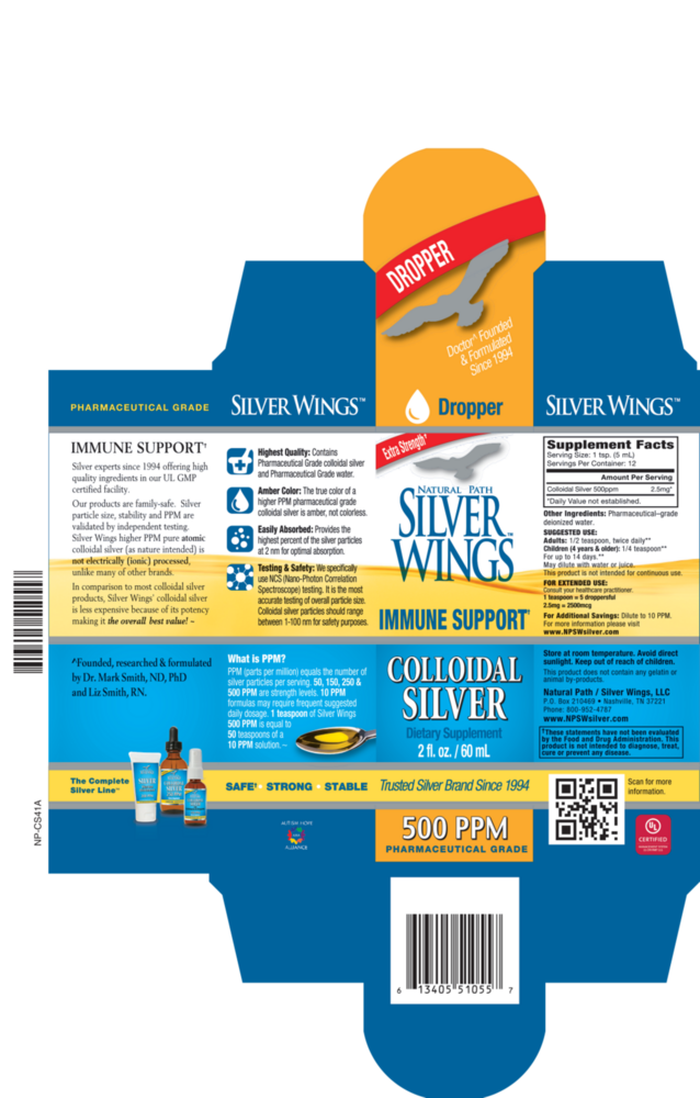 Product image for Colloidal Silver 500PPM.