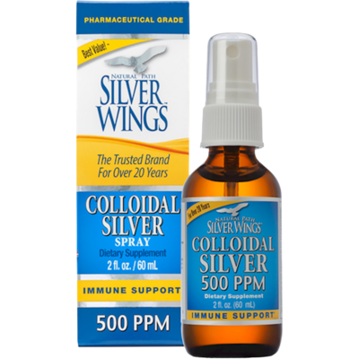 Colloidal Silver 500PPM Spray 60 Milliliters