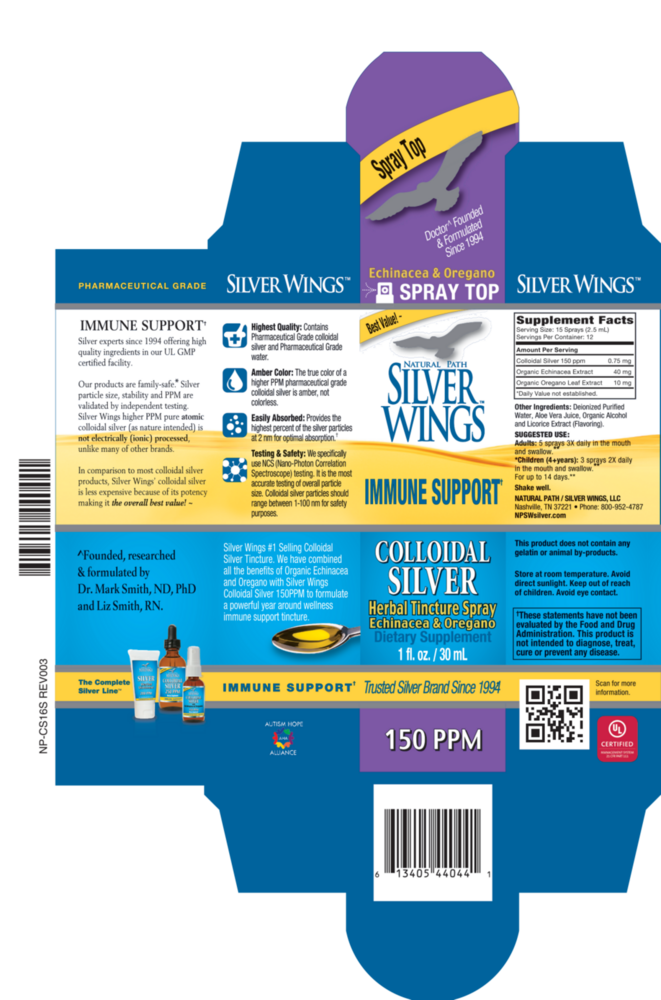 Product image for Colloidal Silver 150 PPM Herbal Spray.