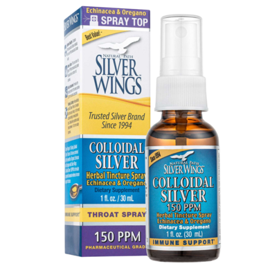 Colloidal Silver 150 PPM Herbal Spray 30 Milliliters
