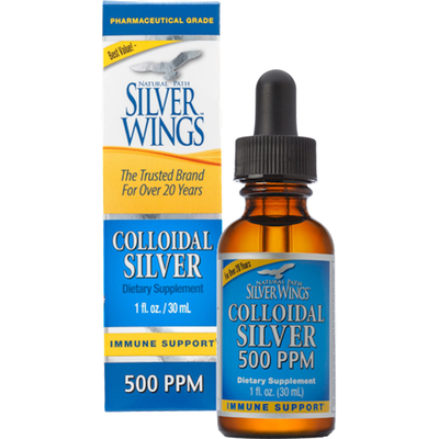 Colloidal Silver 500PPM 1 oz Dropper product image