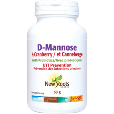 D-Mannose and Cranberry with Probiotics 50 Grams