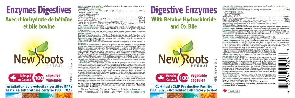 Product image for Digestive Enzymes.