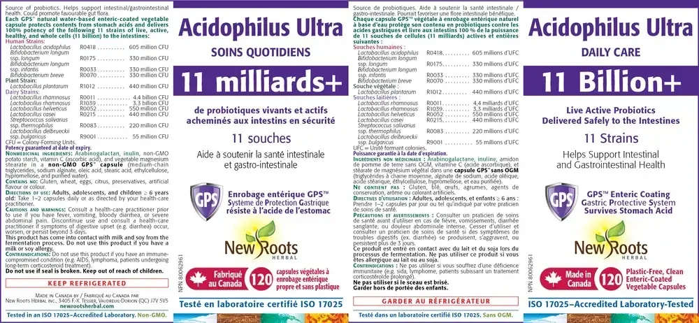 Product image for Acidophilus Ultra.
