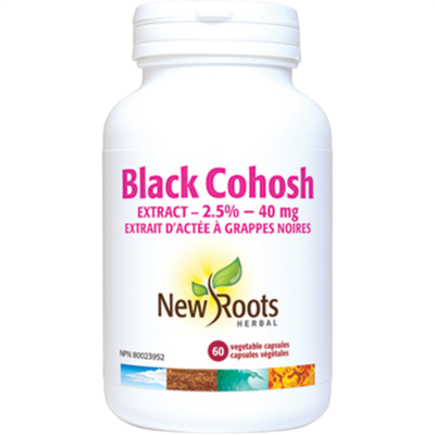 Product image for Black Cohosh 40 mg (60 capsules).