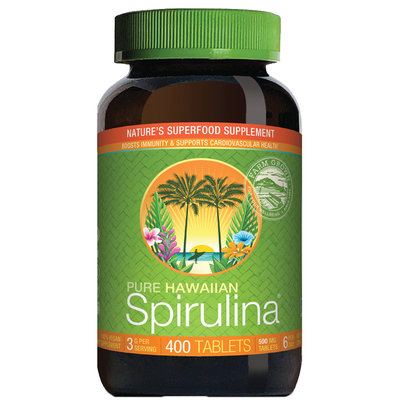 Hawaiian Spirulina 400 tablets