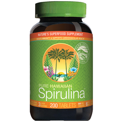 Hawaiian Spirulina 200 tablets