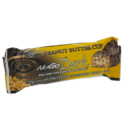 NuGo Dark - Peanut Butter Cup Bar (Single Unit) 1 bar