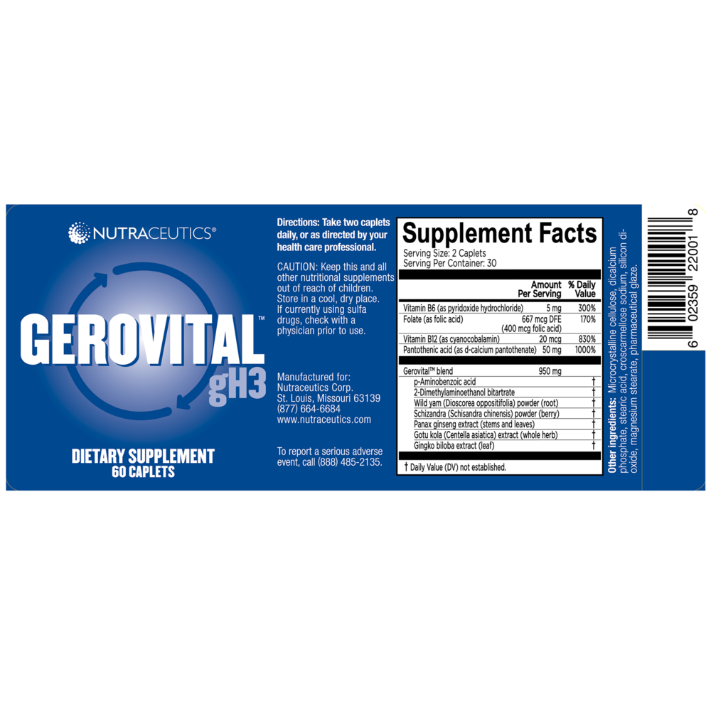 Product image for Gerovital GH3.