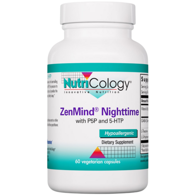 ZenMind Nighttime with P5P and 5-HTP 60 capsules