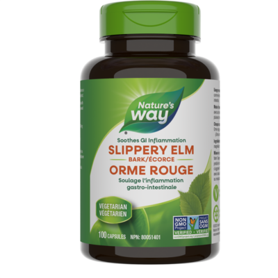 Slippery Elm Bark 100 capsules