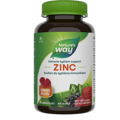 Zinc Gummy 60 gummies