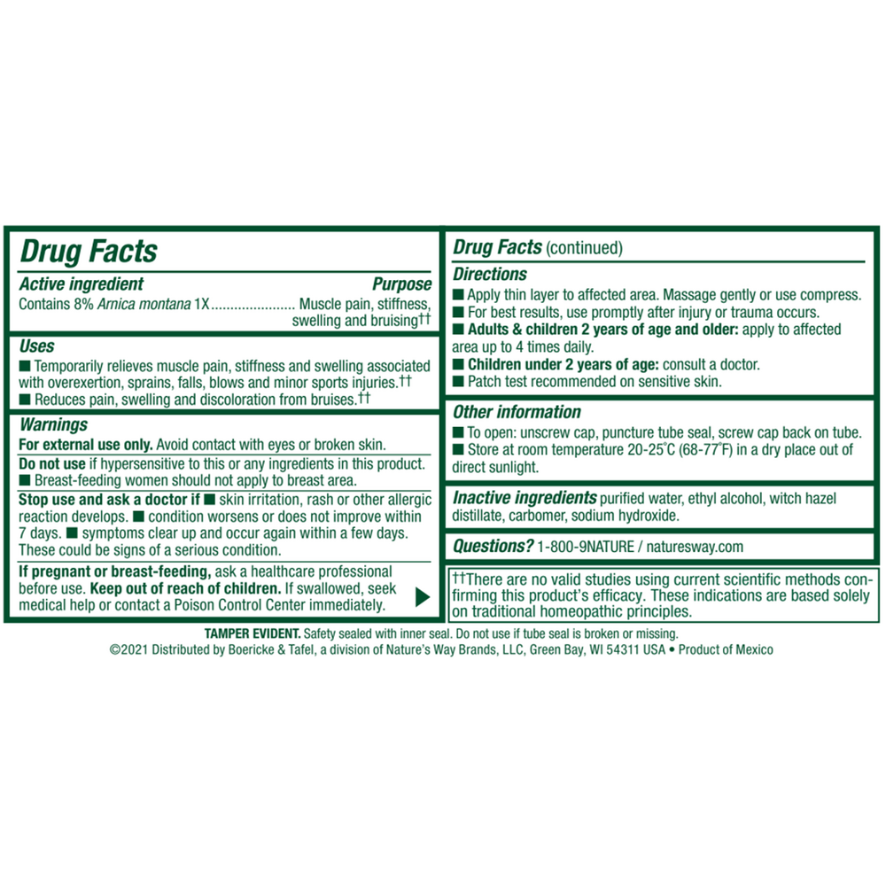 Product image for Arniflora Gel.