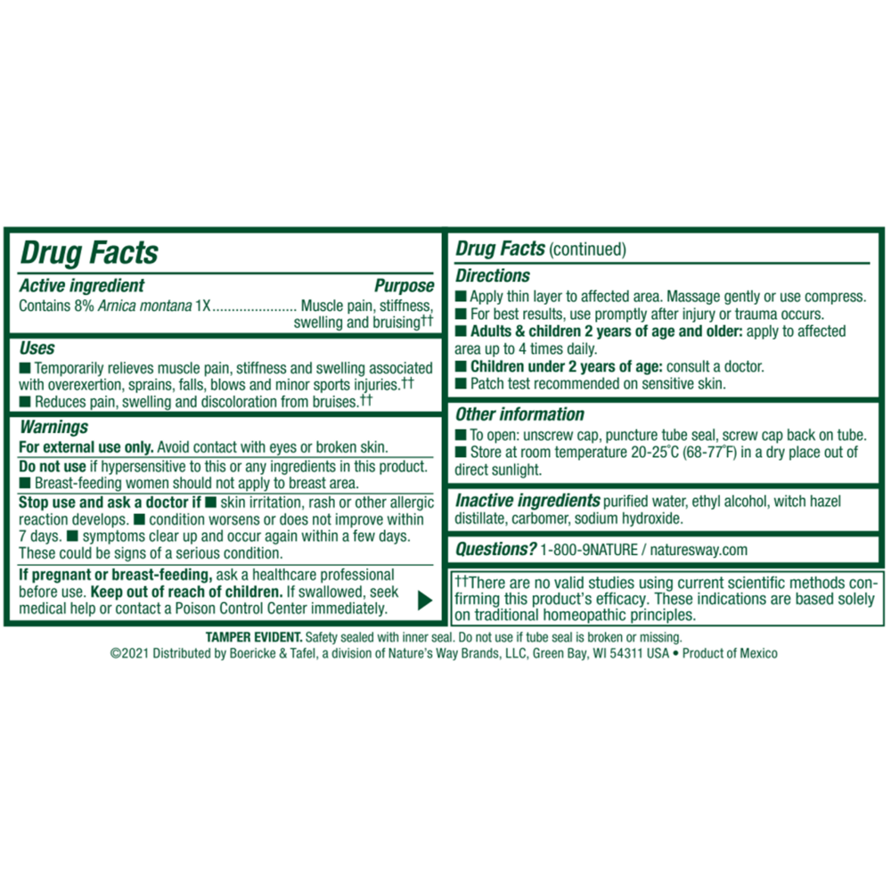 Product image for Arniflora Gel.