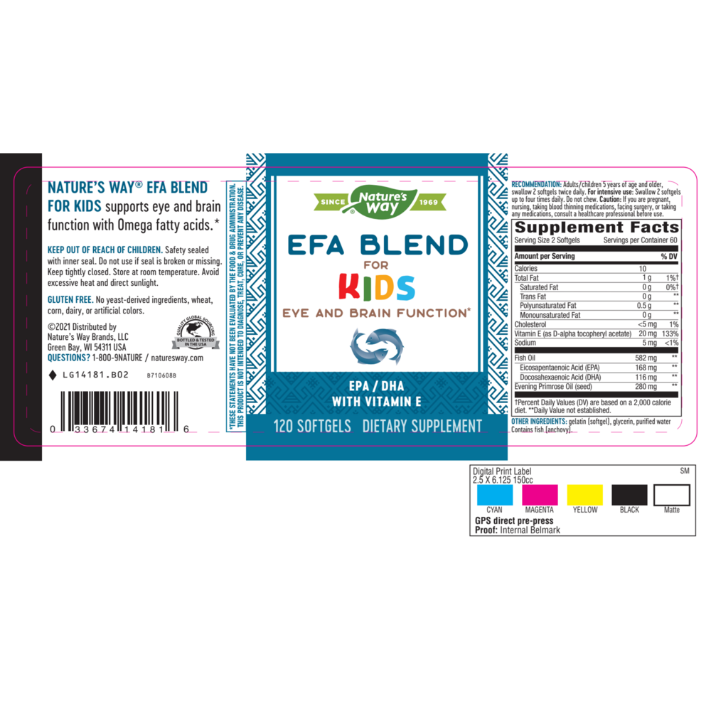 Product image for EFA Blend for Children.