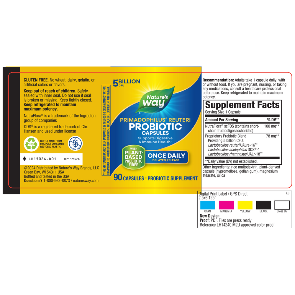 Product image for Primadophilus Reuteri.