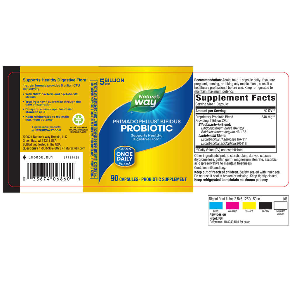 Product image for Primadophilus Bifidus.