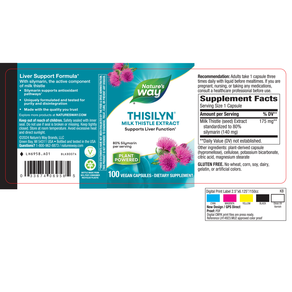 Product image for Thisilyn (Milk Thistle).