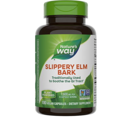 Slippery Elm Bark 100 capsules