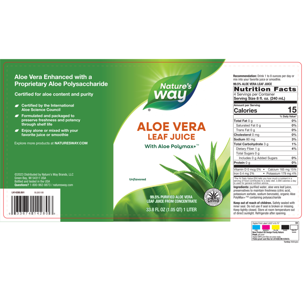Product image for Aloe Vera Whole Leaf Juice.