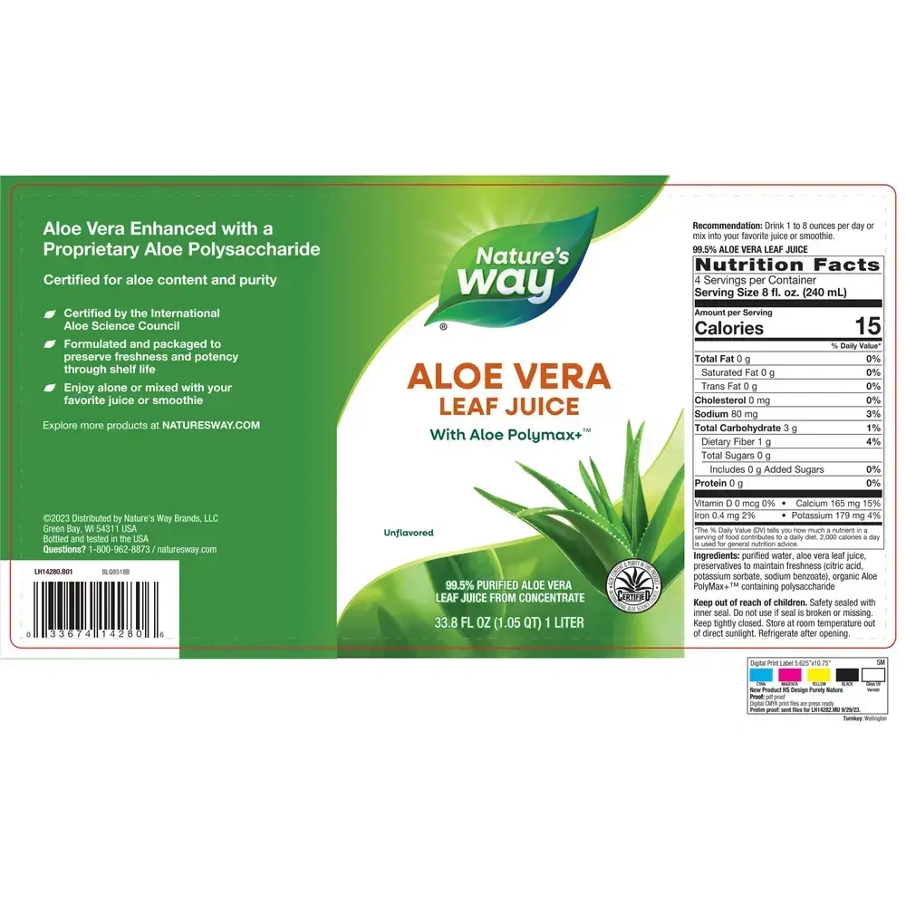 Product image for Aloe Vera Whole Leaf Juice.