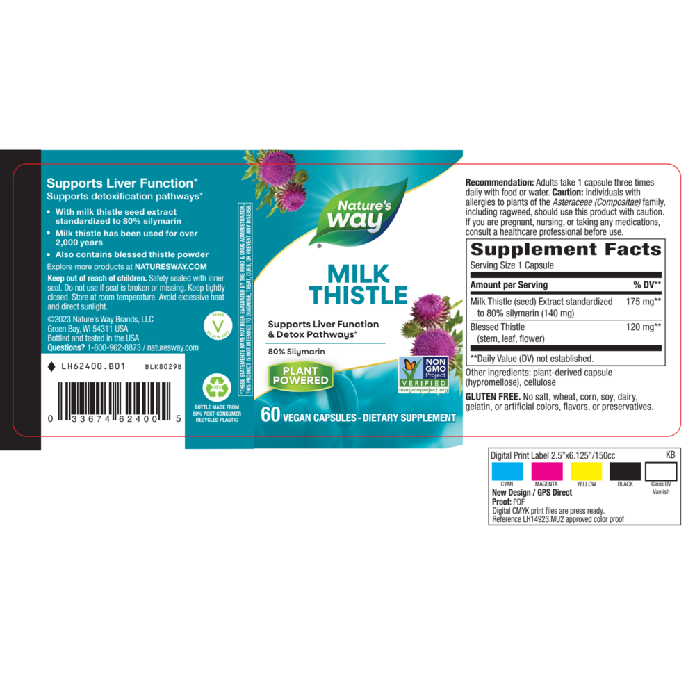 Product image for Milk Thistle SE.