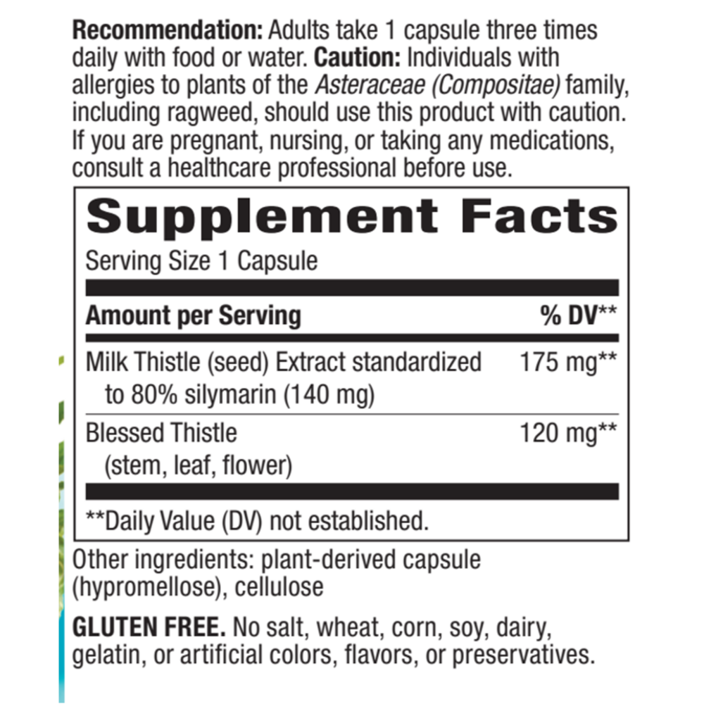 Product image for Milk Thistle SE.