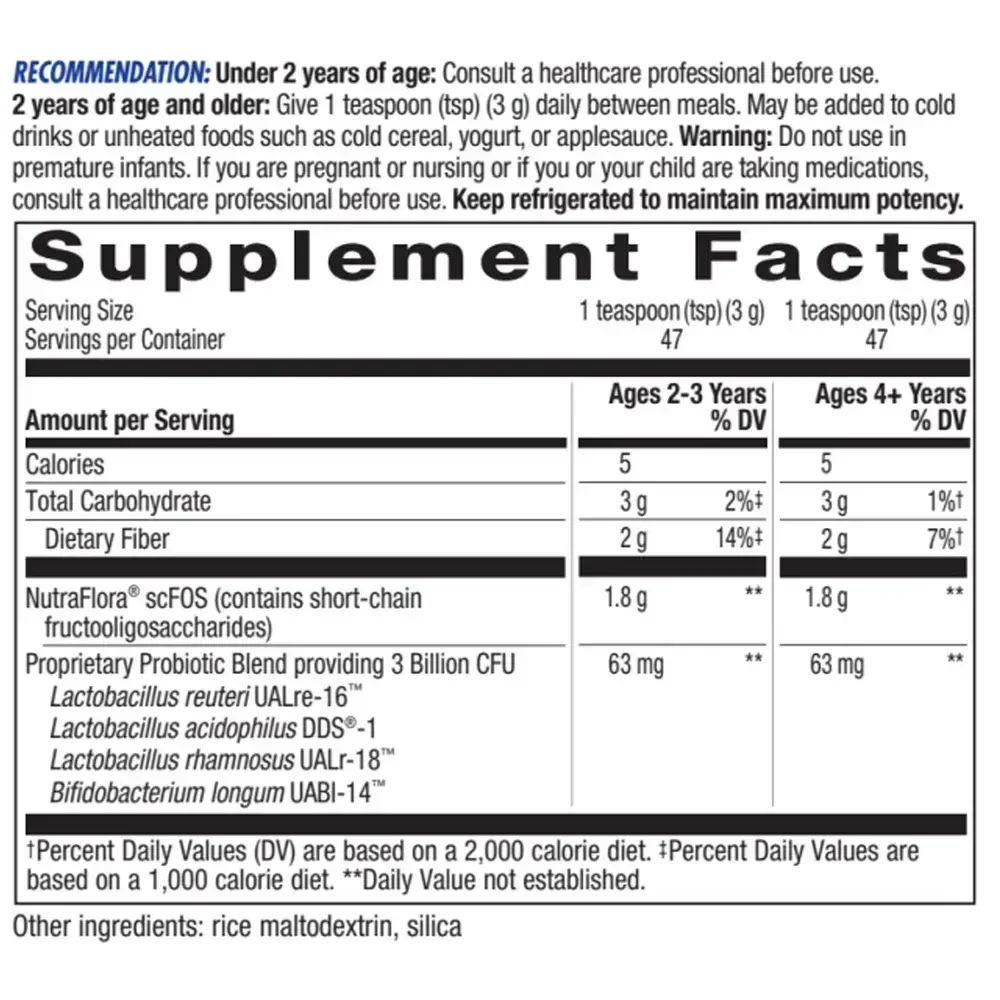 Product image for Primadophilus® Reuteri Probiotic Powder.
