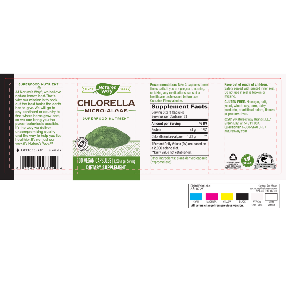 Product image for Chlorella.